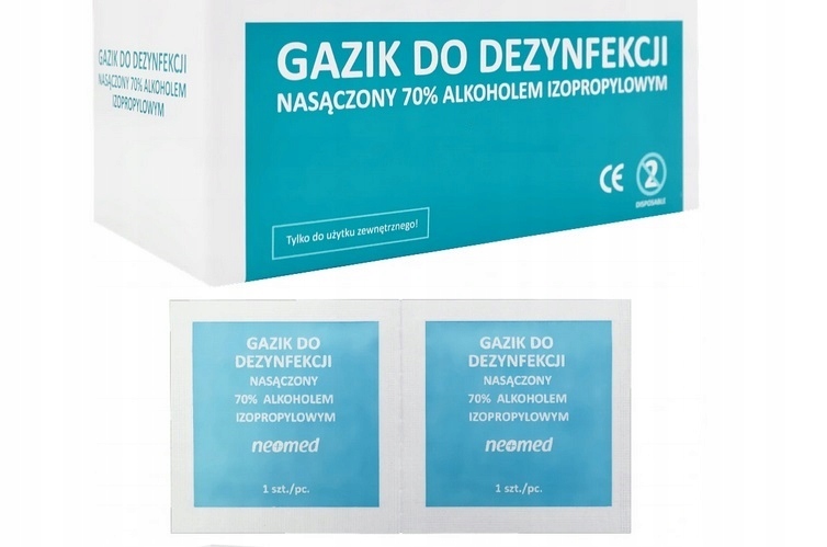 

Ściereczka Do Dezynfekcji Instrumentu Alko 60x30mm