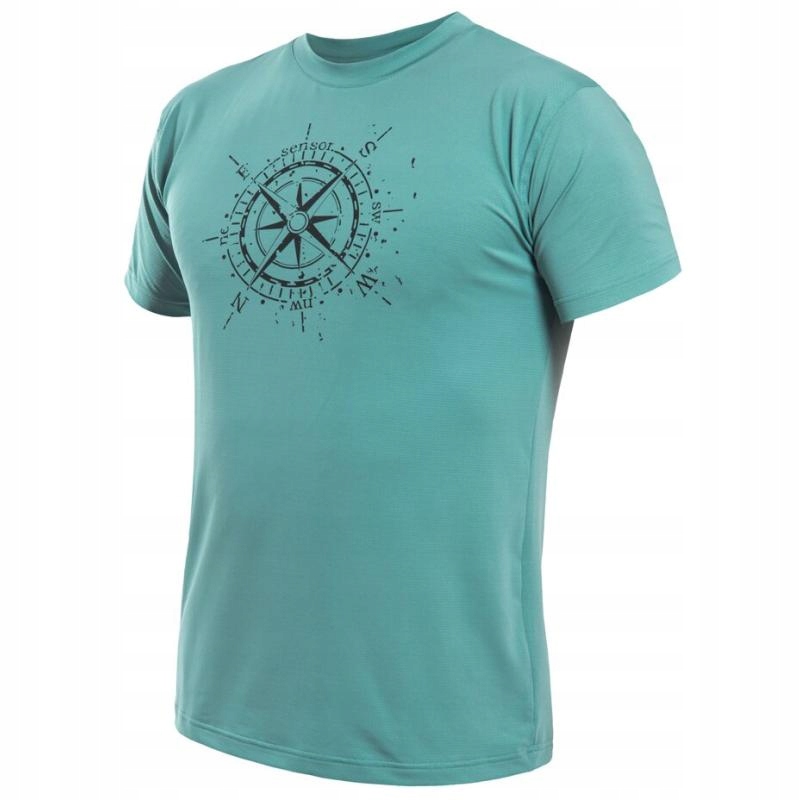 Sensor Triko Coolmax Tech Compass pánské krátký mátová S