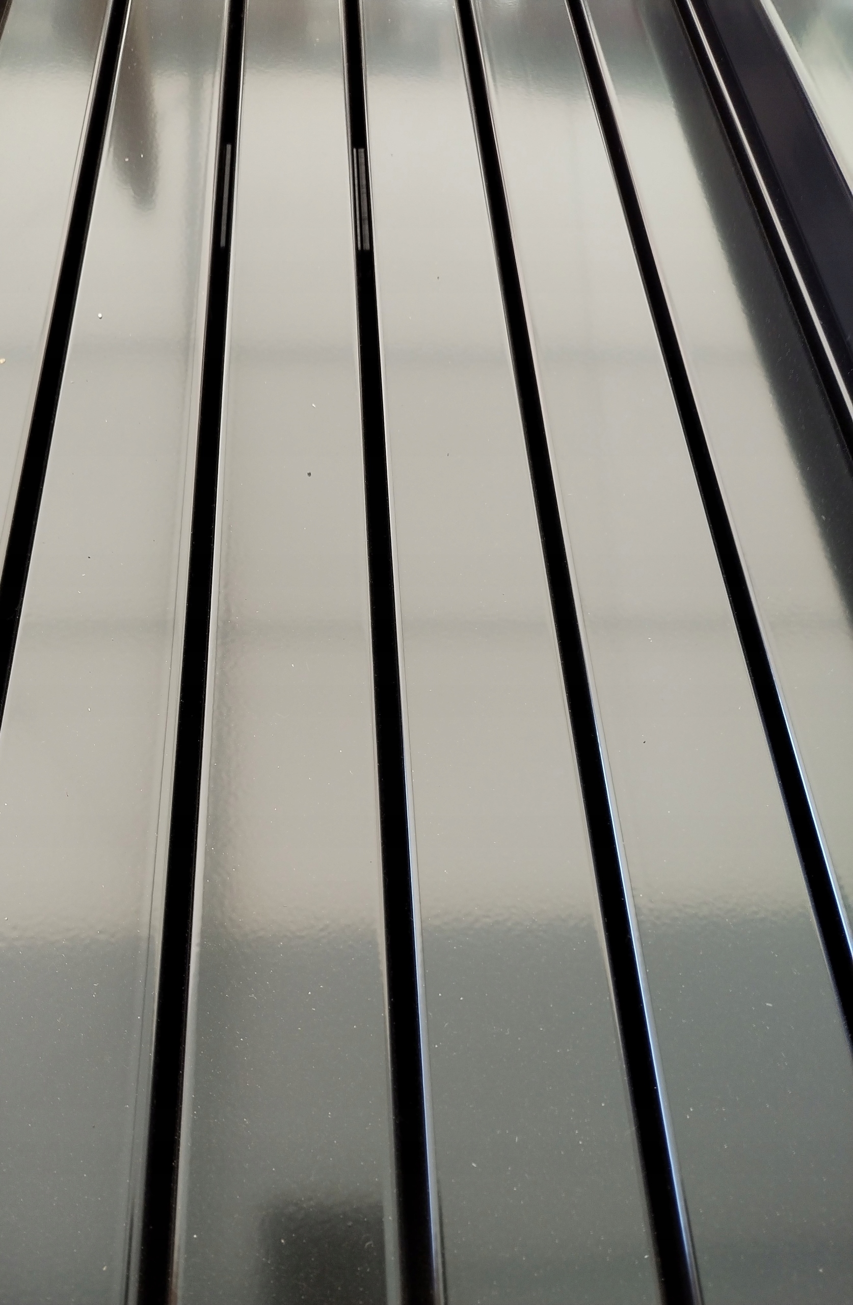 Słupek ogrodzeniowy 60x40 Czarny RAL 9005 230 cm Długość 2.3 m