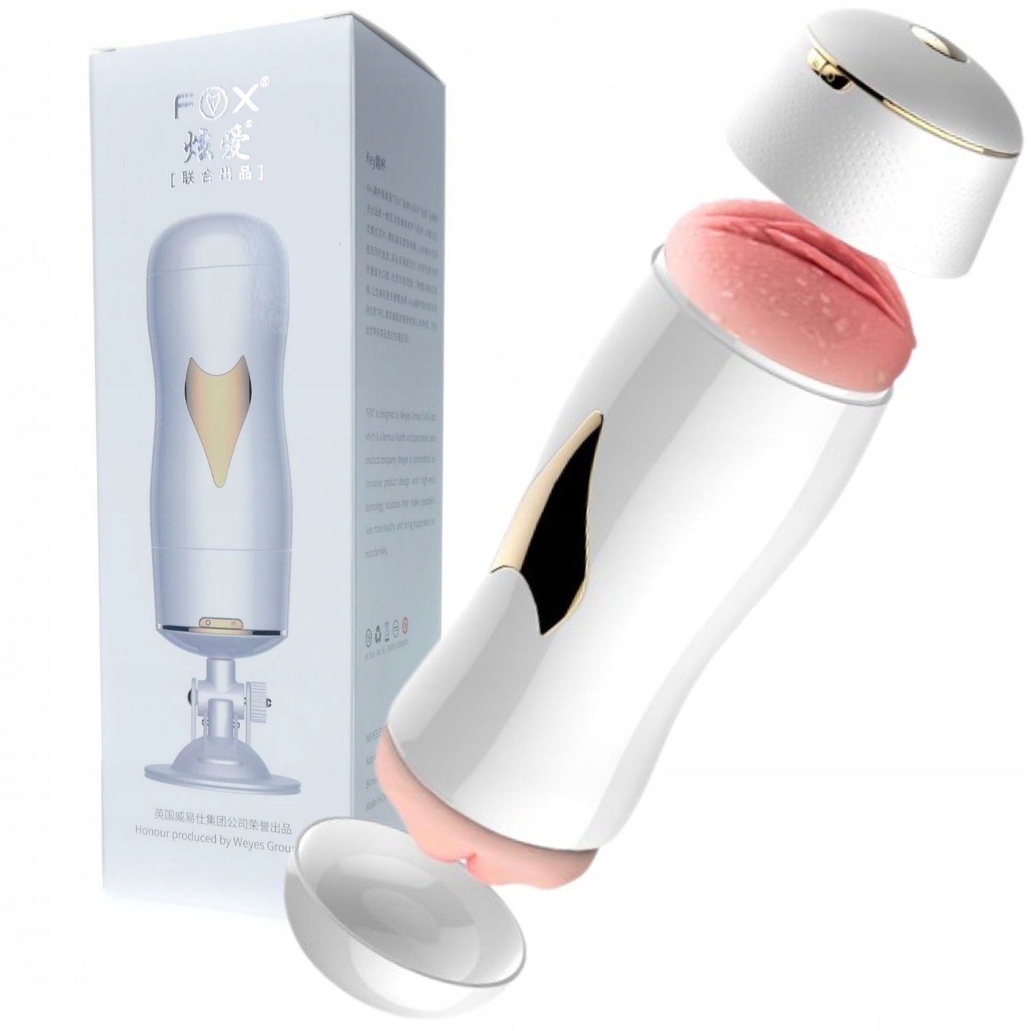 

Boss Series Masturbator realistyczny z przyssawką