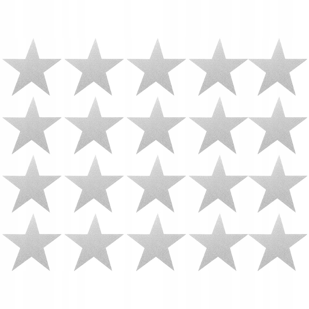 30 SZT. PAPIEROWE WYCIĘCIA PENTAGRAMOWE DELIKATNE Marka Pozostałe