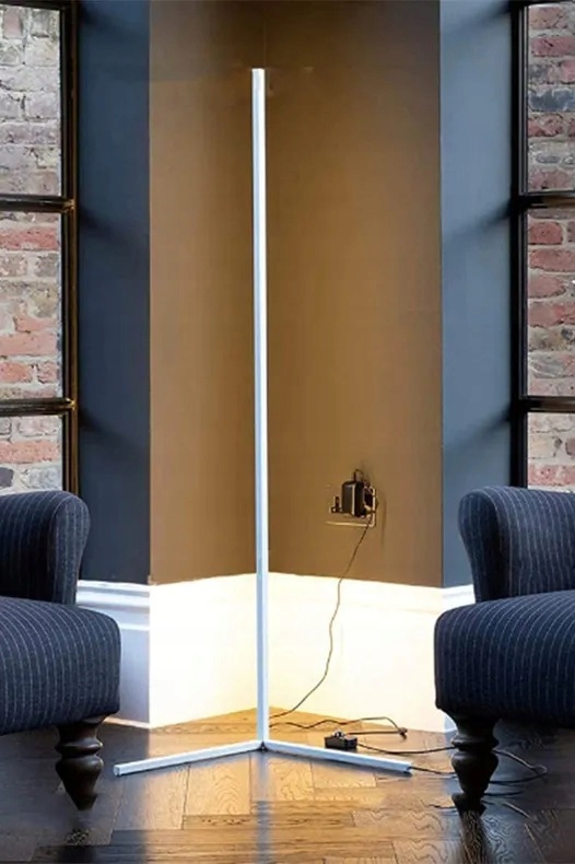 LAMPA STOJĄCA PODŁOGOWA NAROŻNIKOWA LED NAROŻNA 3D LAMPKA NOCNA DO SYPIALNI Kolekcja PODŁOGOWA NAROŻNA 3D