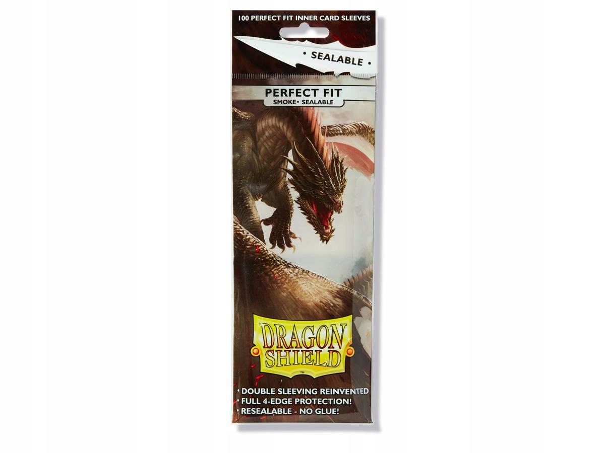 Dragon Shield Perfect Fit Sealable Smoke (100 szt)