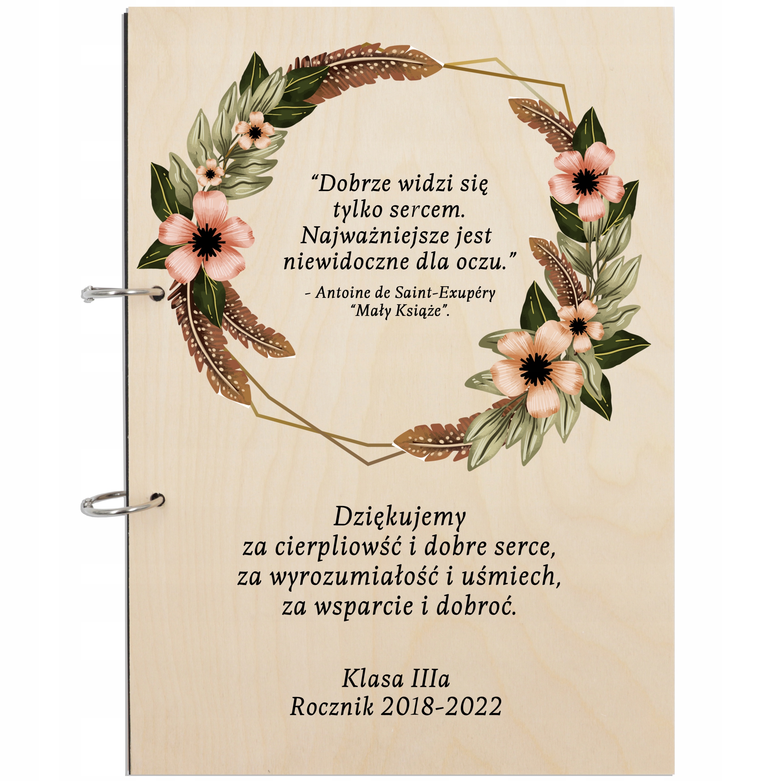 

Album Boho Personalizowany dla Nauczyciela