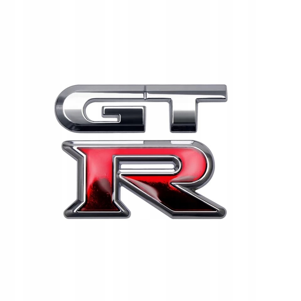 

Znaczek Emblemat Logo Gtr Nissan tuning Red/chrom