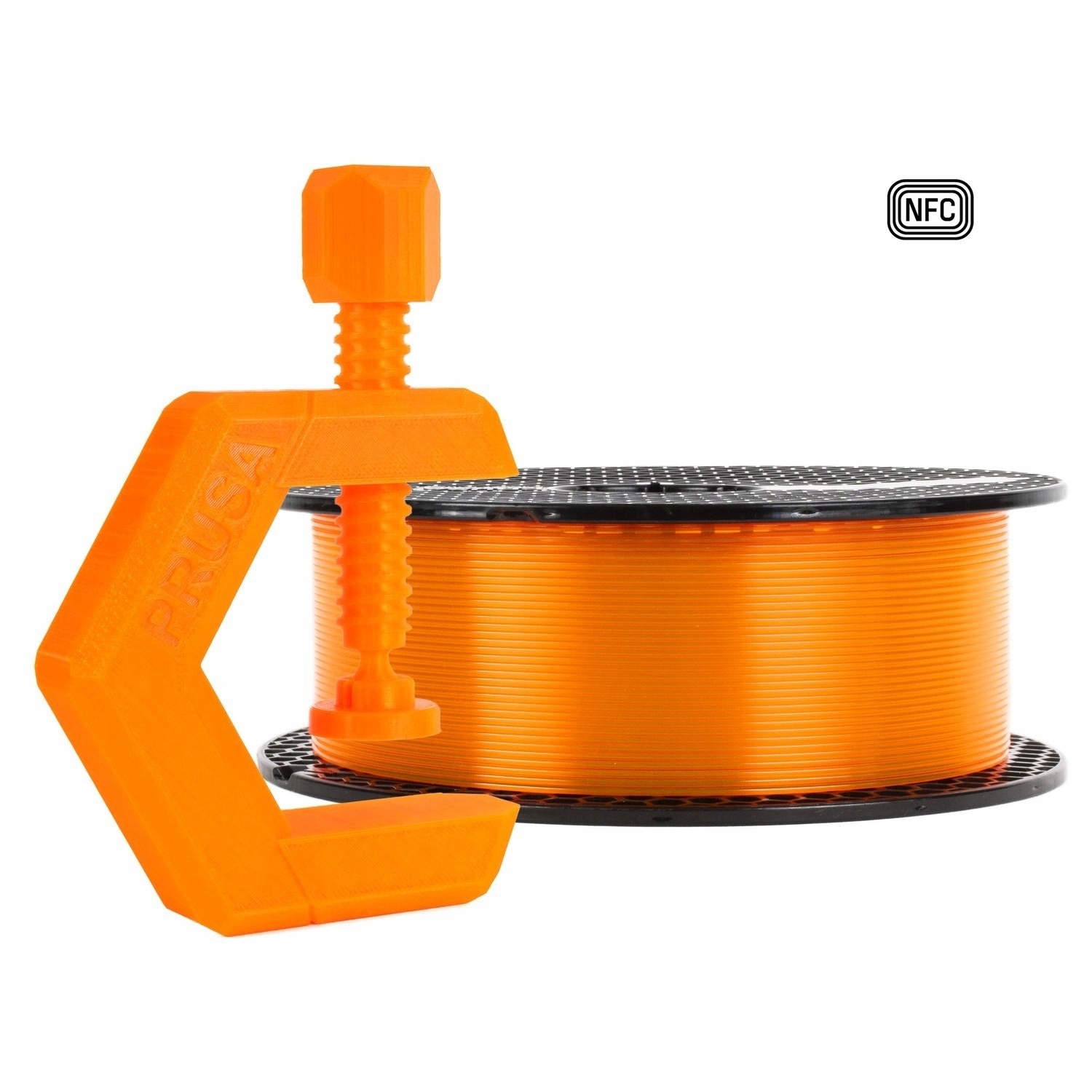 Prusament Petg Prusa Orange Transparent 1kg Nfc filament 1,75mm