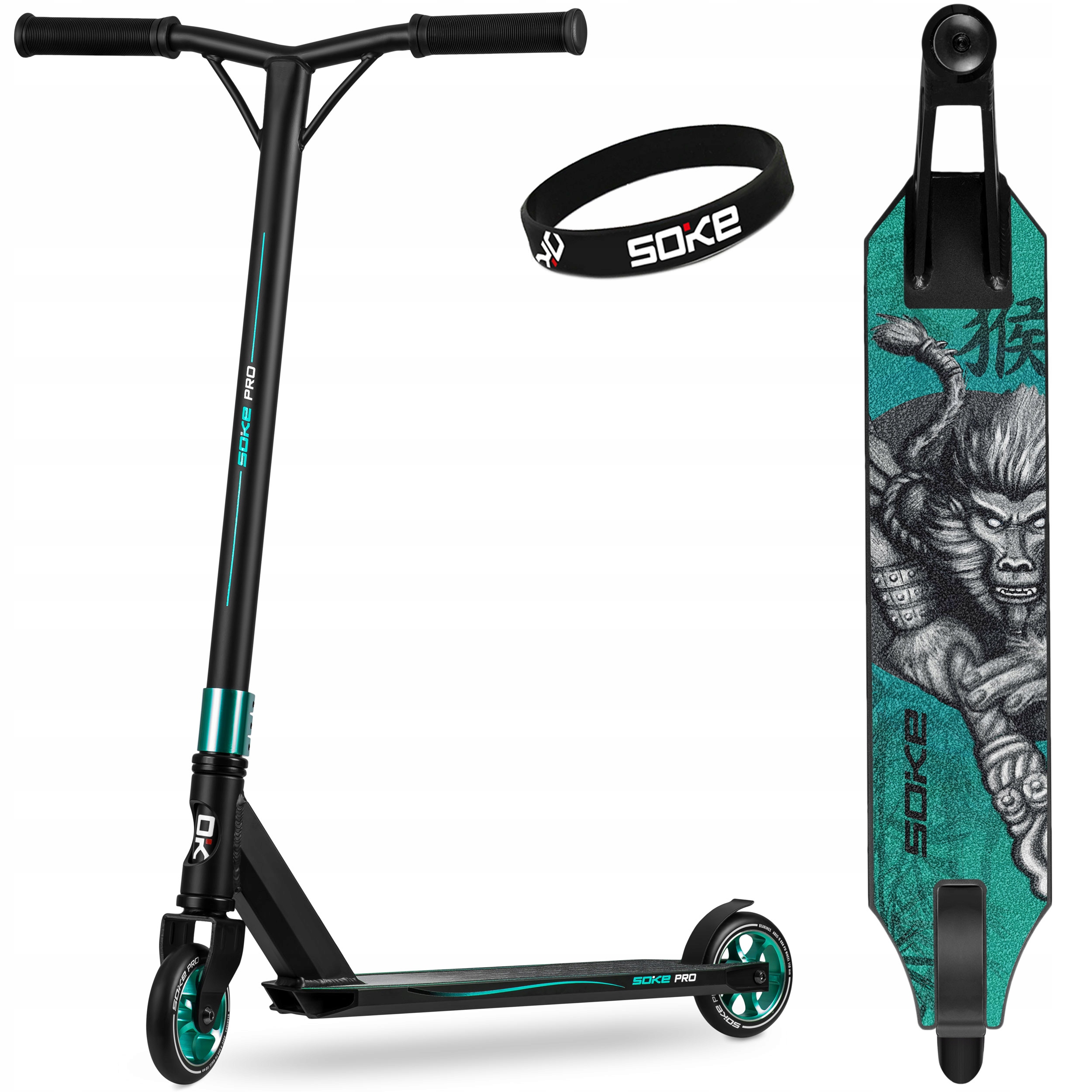 

Hulajnoga Wyczynowa Soke Pro ABEC-9 Y-bar