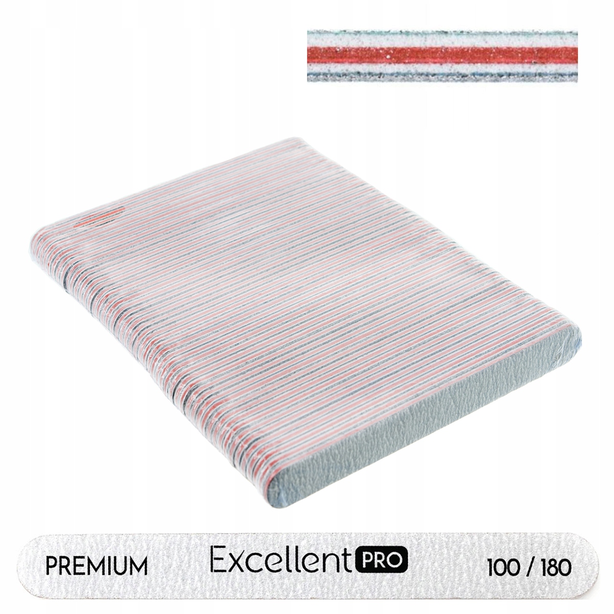 

Pilnik premium prosty zebra szary 100/180 50sz