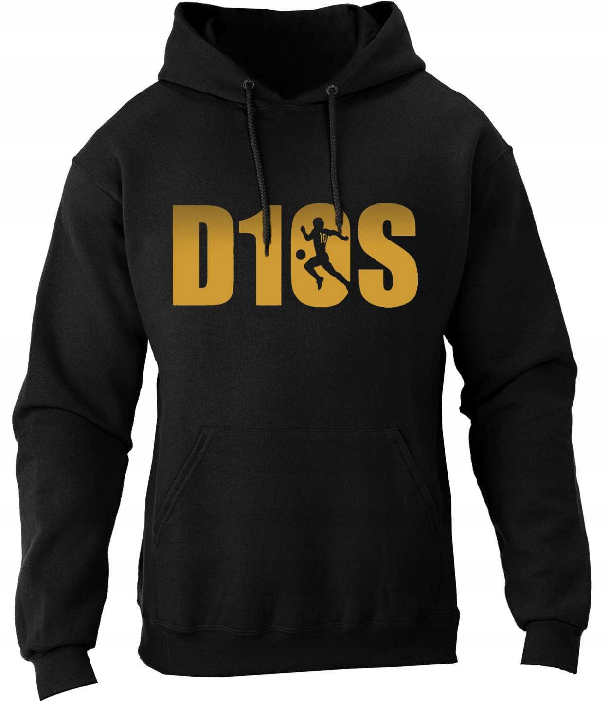 

Bluza z kapturem Rip Diego Maradona złoty nadruk