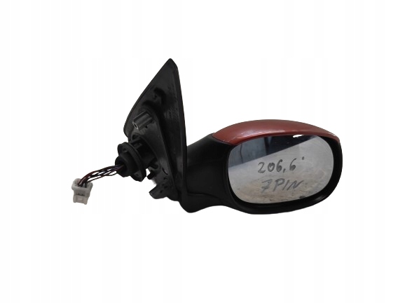 PEUGEOT 206 98- LUSTERKO PRAWE 7PIN