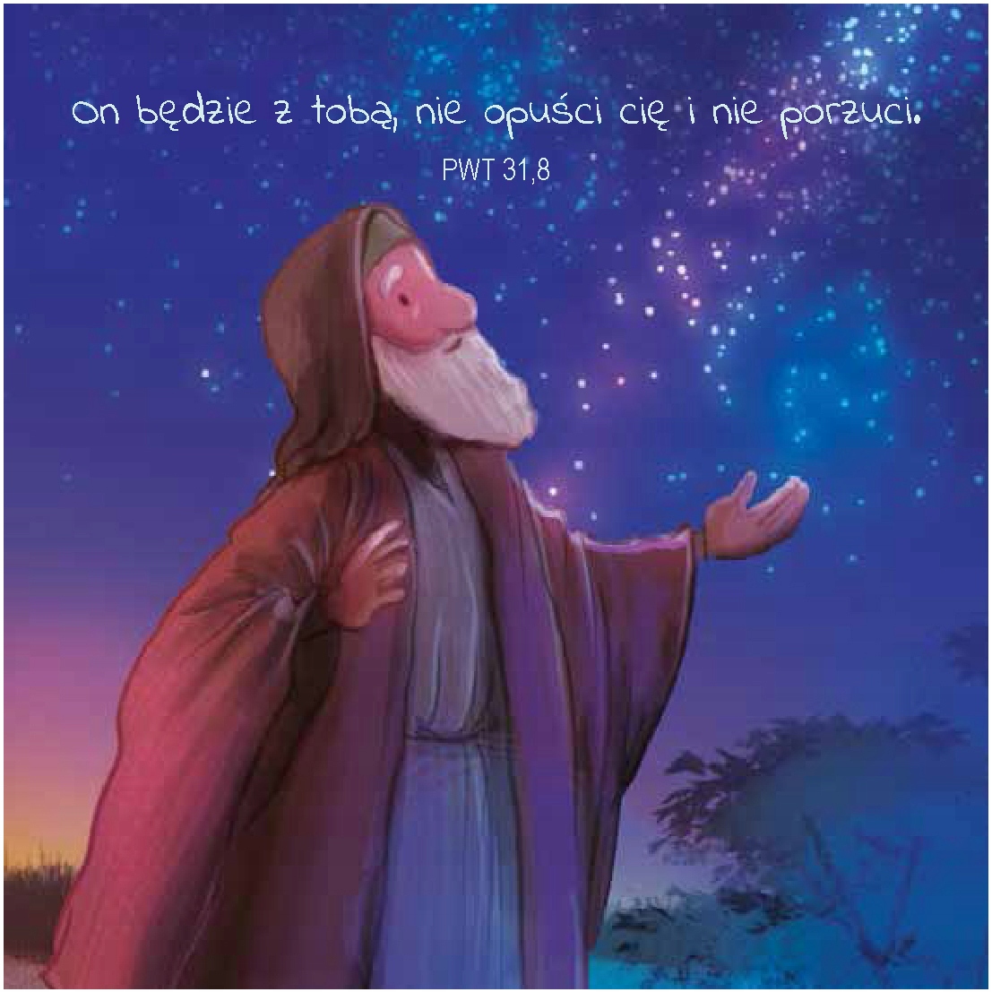 Podstawka korkowa On będzie z Tobą