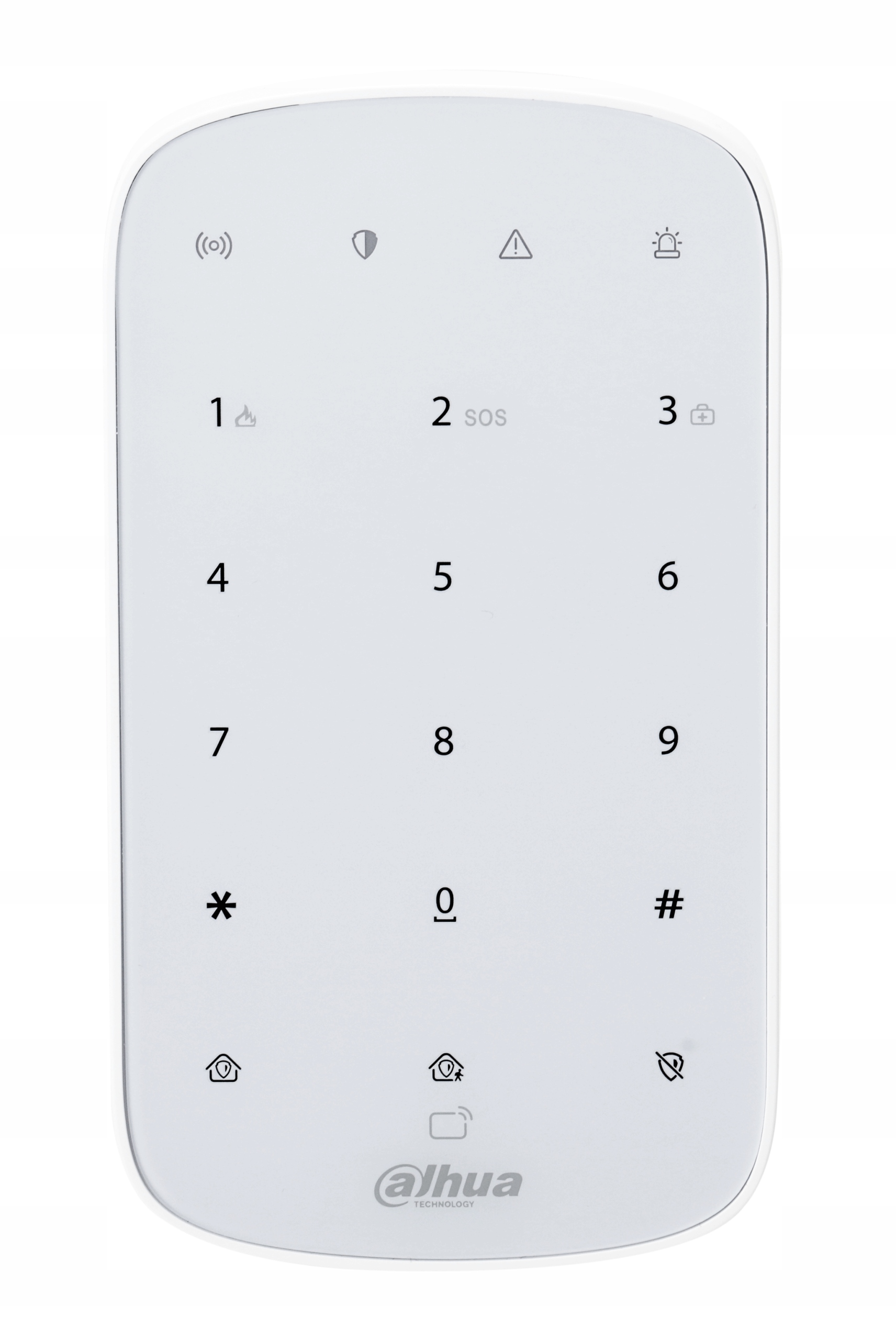 Bezdrôtová klávesnica s čítačkou pre alarm Dahua ARK30T-W2(868