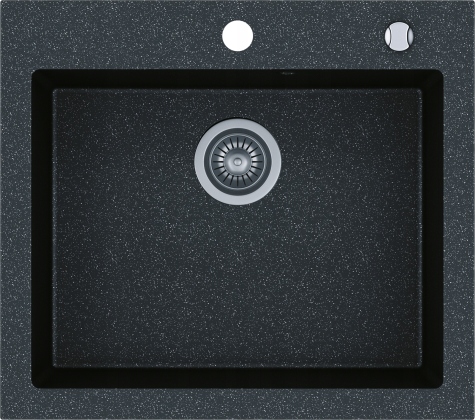 Zlewozmywak Kernau Kgs H 60 1B Black Metallic
