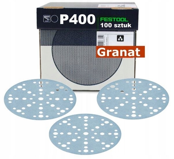 

Krążki ścierne Stf D150/48 P400 GR/100 Festool