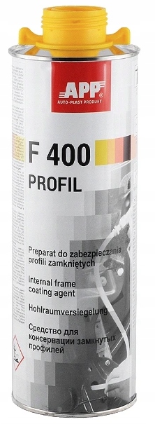 APP F400 PREPARAT DO PROFILI ZAMKNIĘTYCH 1 L