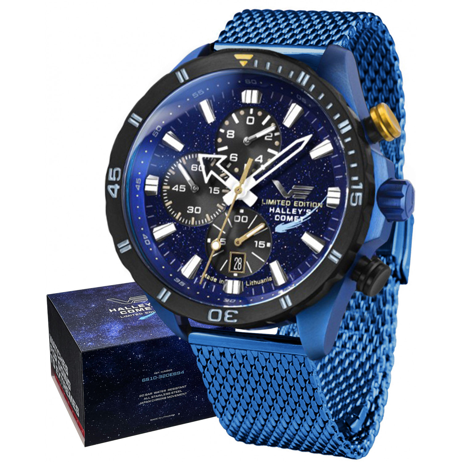 Pánské Hodinky Vostok Europe 6S10-320E694B modré