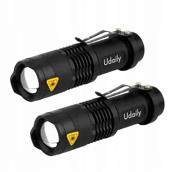 

2x Mini Latarka Led Q5 300 lumenów