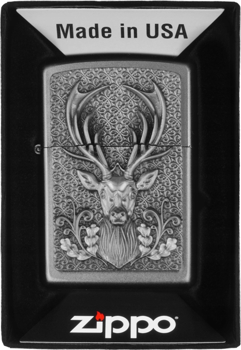 Zapalovač Zippo Deer 2004736 Větruodolný benzínový