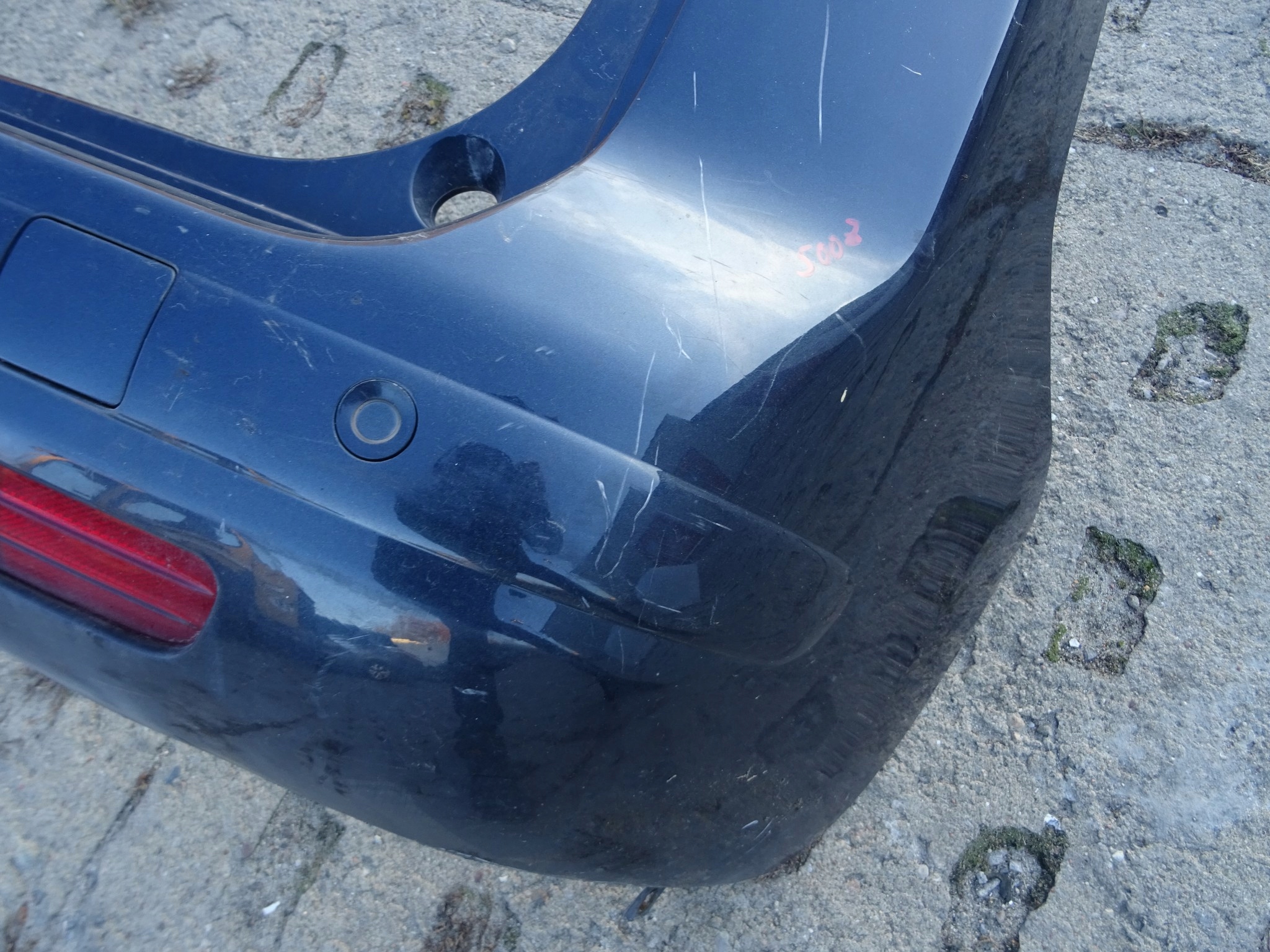 PEUGEOT 5008 stoßstange heck hinten PDC komplet