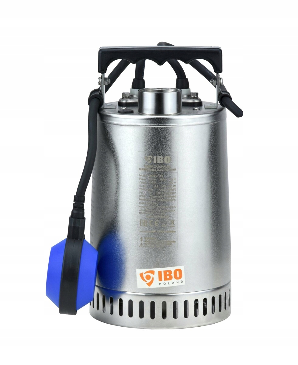 Ponorná Pumpa S Plavákom Unibo 150 (0,18 kW, 230 V) Ibo