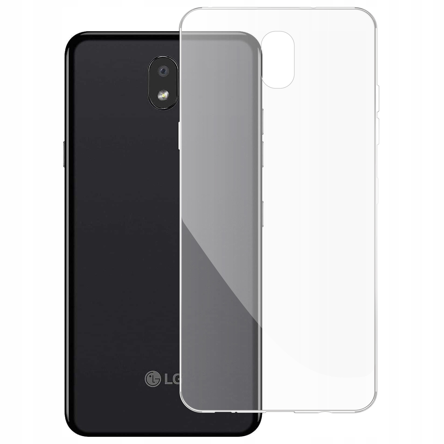 

Etui do Lg K30 2019 gumowe Slim Clear View