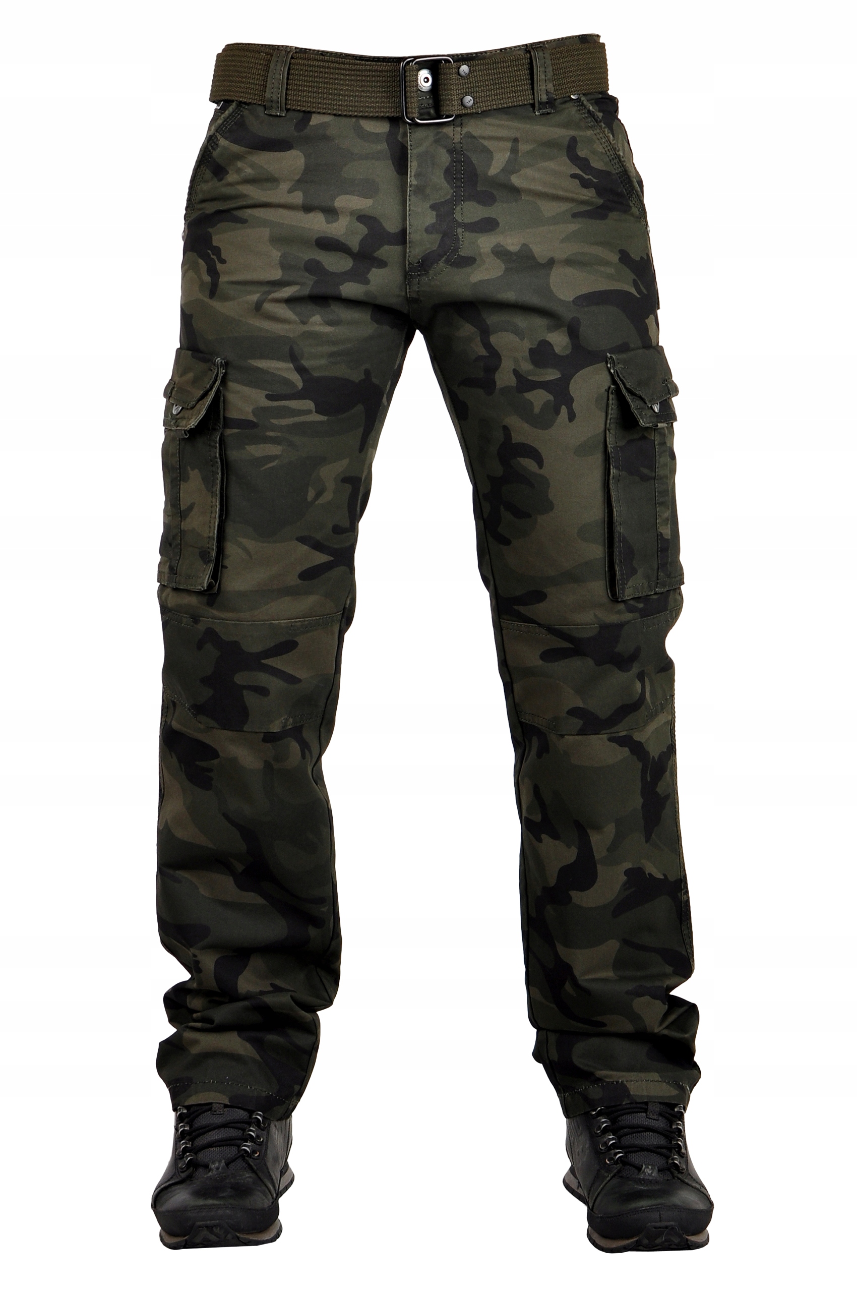 it096-9 r. 31 ROBOCZE BOJÓWKI PASEK GRATIS MORO Fason bojówki