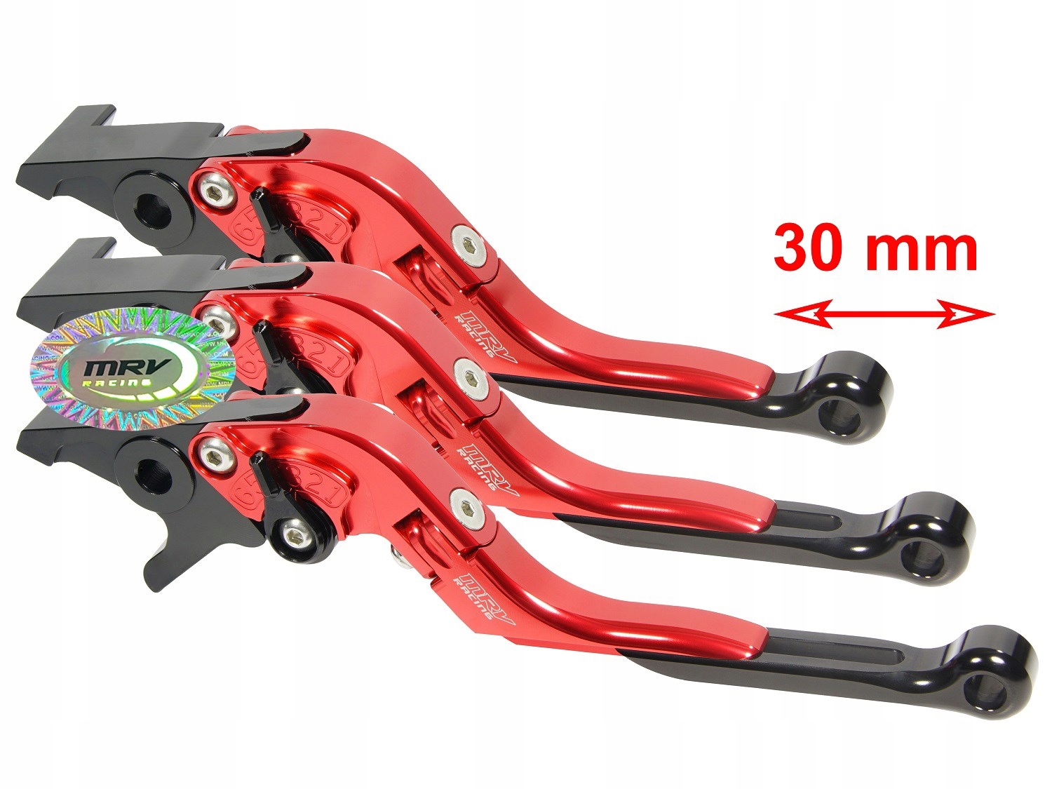 klamki łamane CNC MRV Seria Specjalna Blue 1 JAP Kolor inny kolor