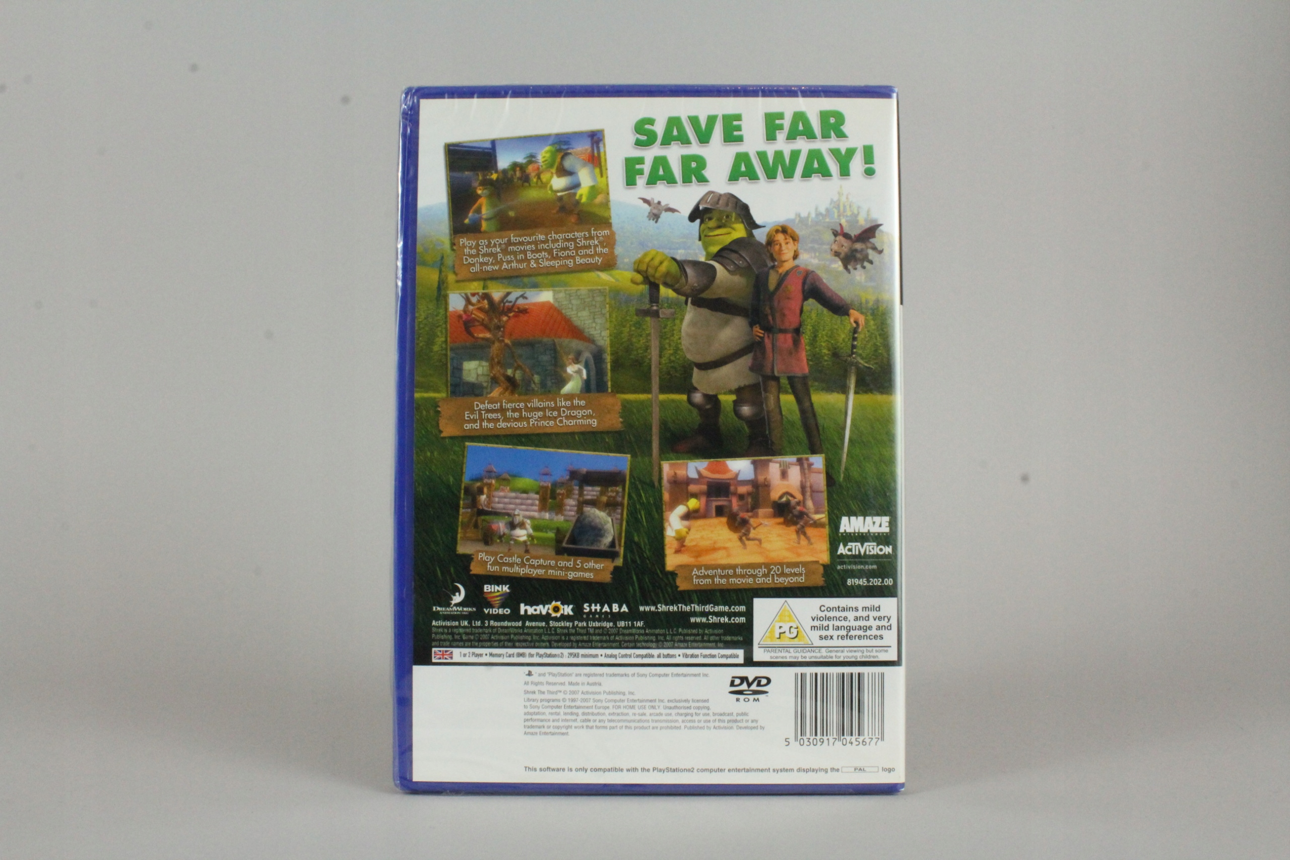 SHREK THE THIRD PS2 Tematyka przygodowe