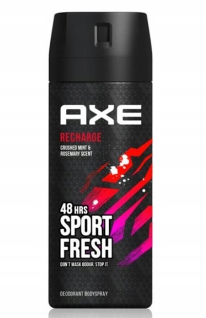 

Axe Recharge CrushedMint Rosemary Dezodorant 150ml