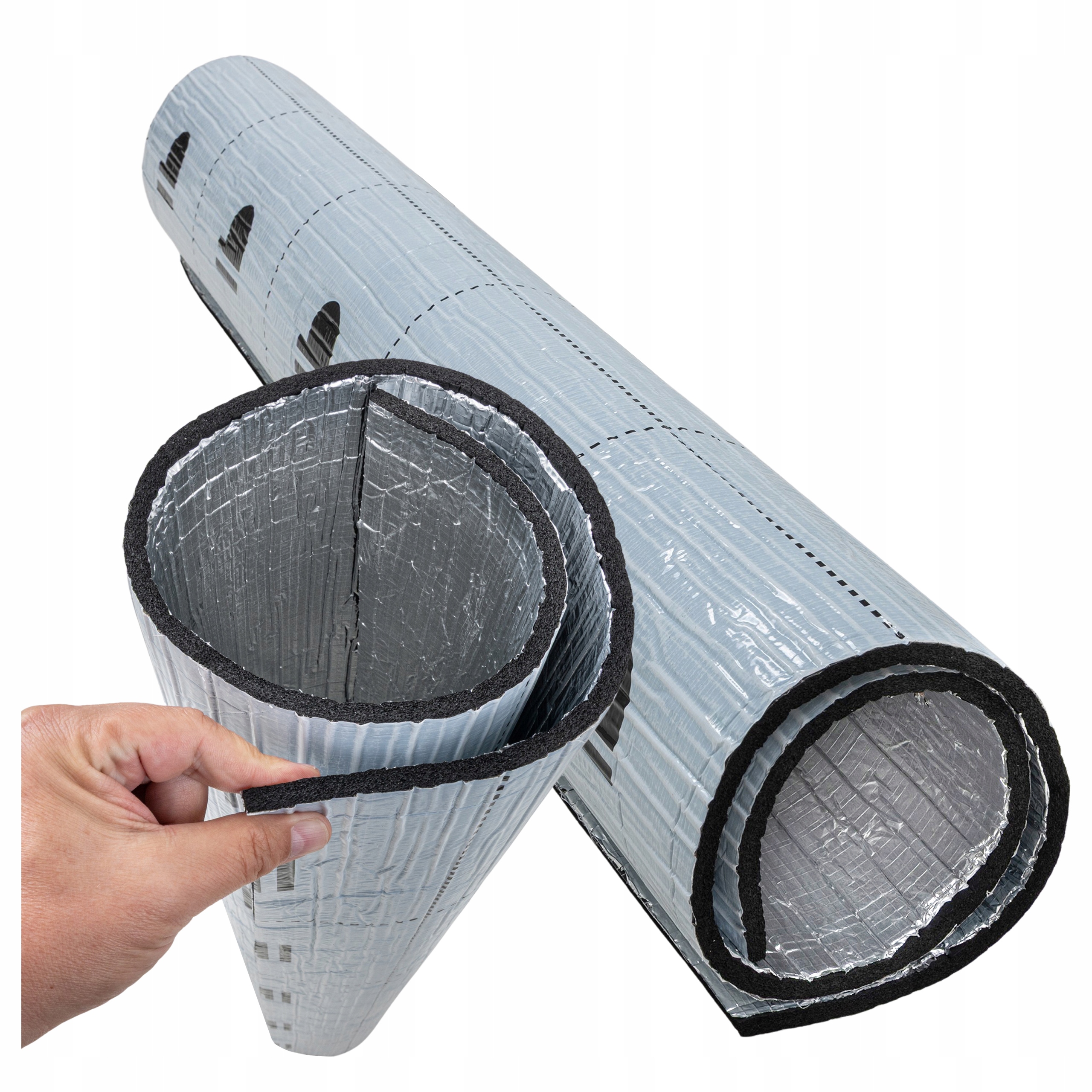 Odhlučňovací pěna Termální fólie s hliníkem s lepidlem 9 mm, kousky