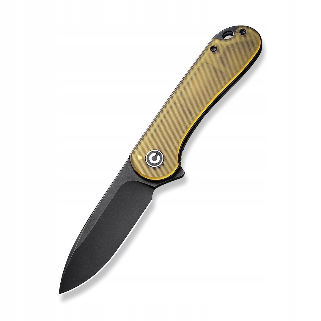 Nůž CIVIVI Elementum D2 Ultem Amber&Black C907A-5