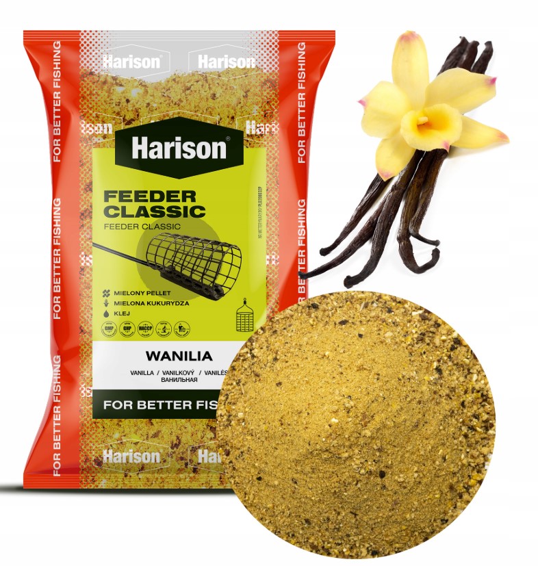 Zanęta Wędkarska Harison Feeder Classic Wanilia 1KG Method Feeder mix