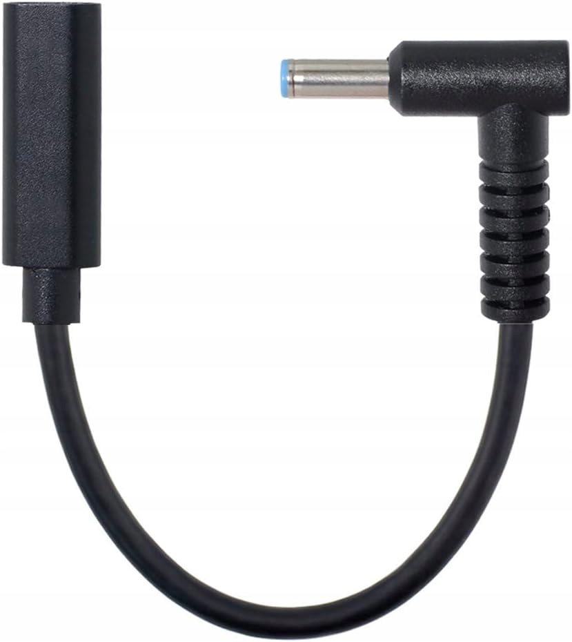 Przejściówka Kabel zasilający Usb-c z wejściem 4,5 * 3,0mm do Hp 18-20V