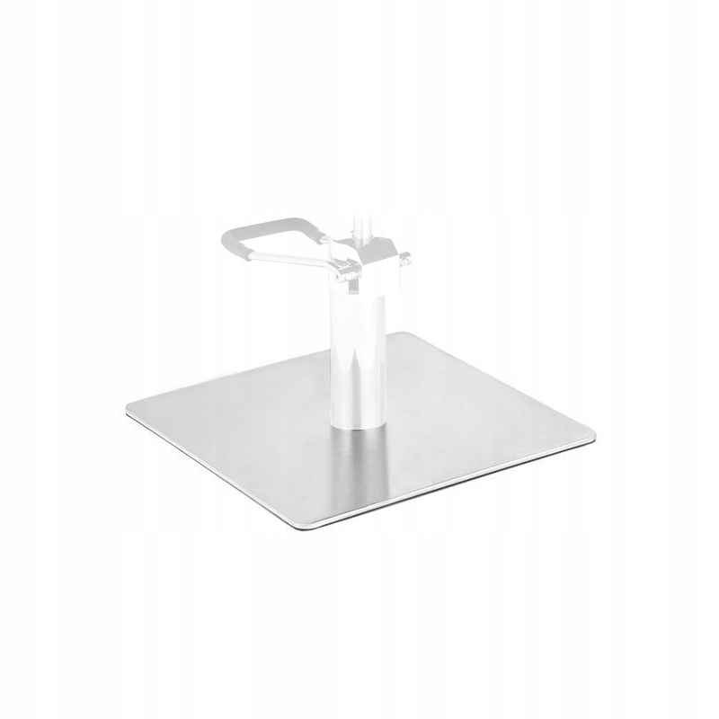 Základna pro kadeřnické křeslo čtvercová inox L009
