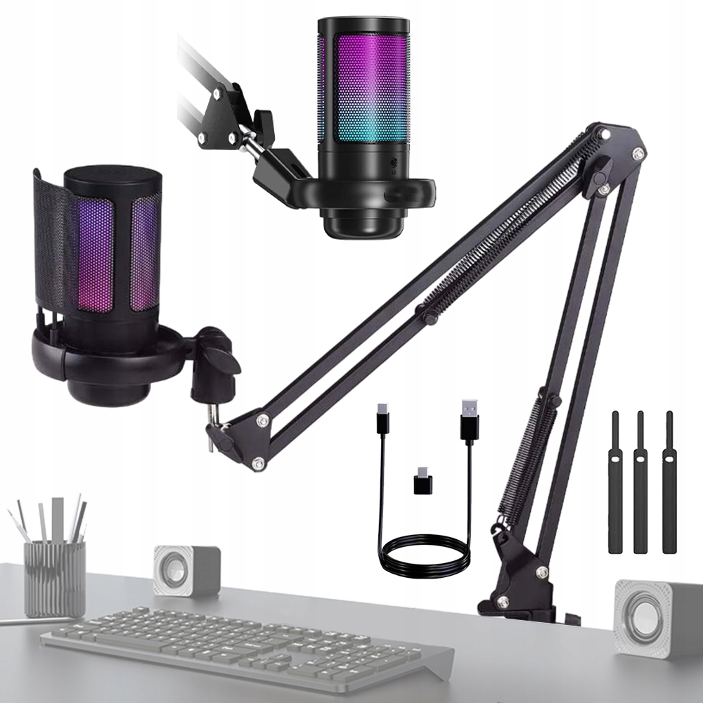 Kondenzátorový Mikrofon Čistý Zvuk Redukce Šumu 14 MM Zvukový Čip