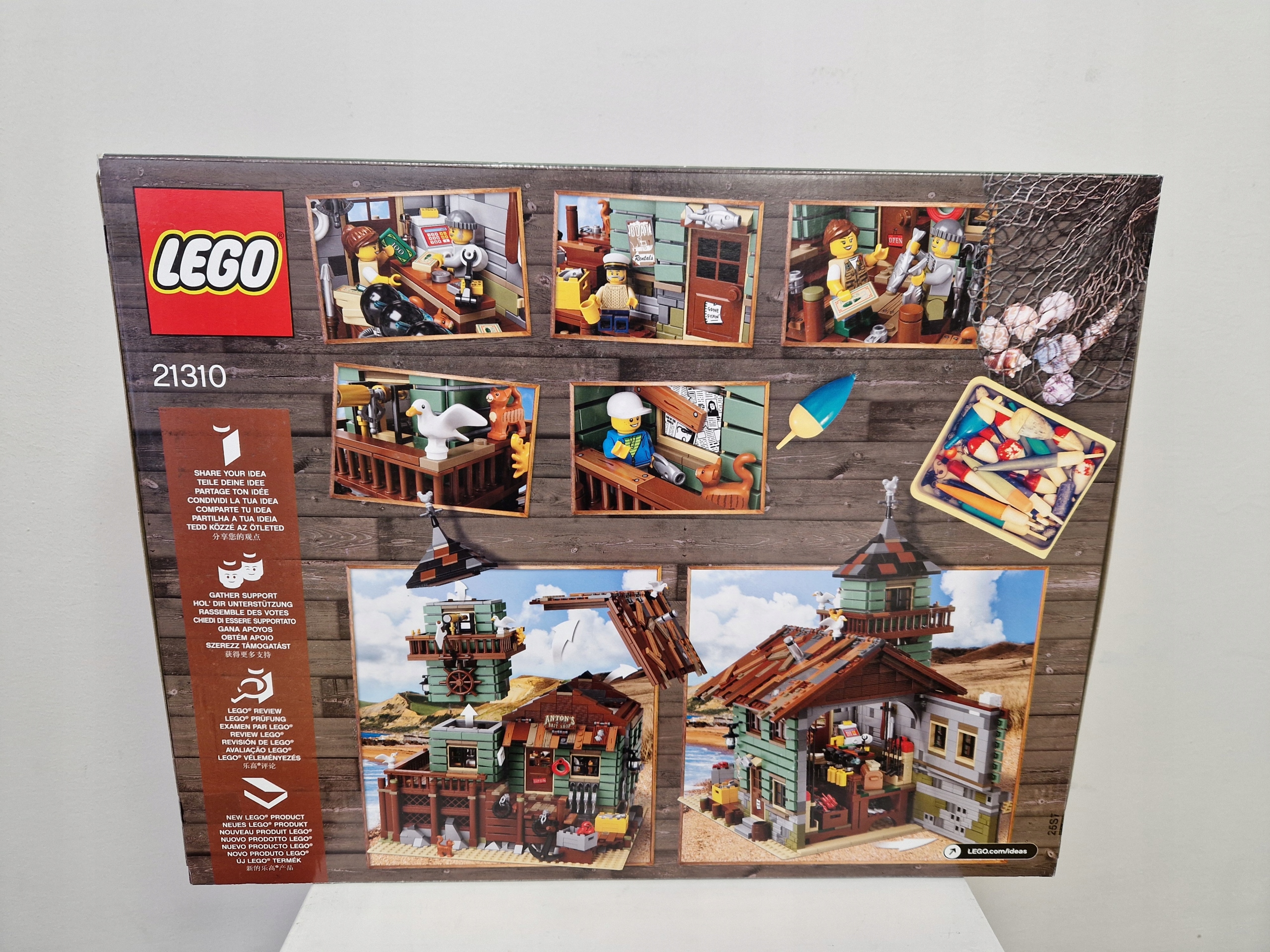 LEGO Ideas 21310 IDEAS STARY SKLEP WĘDKARSKI Numer produktu 21310