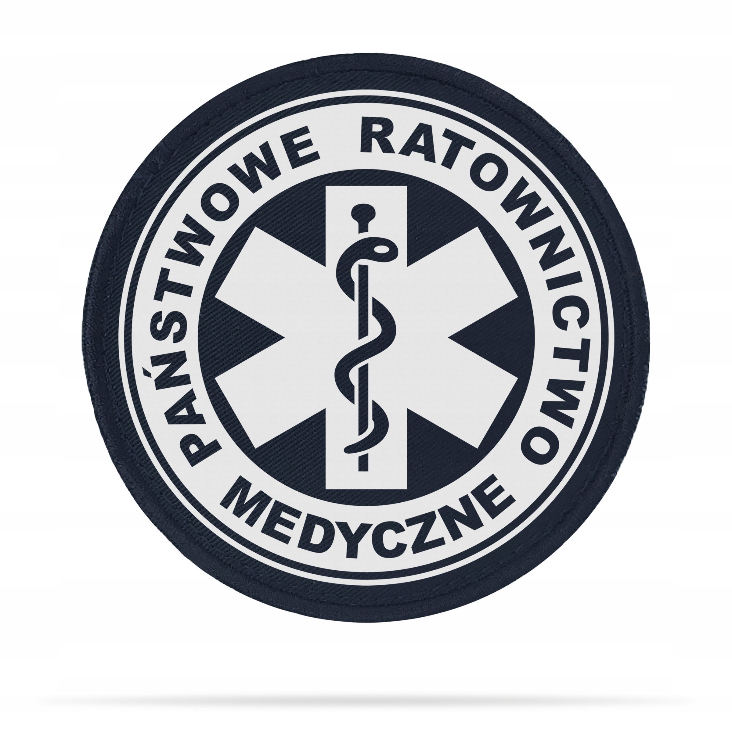 

Państwowe Ratowictwo Medyczne z Eskulapem naszywka