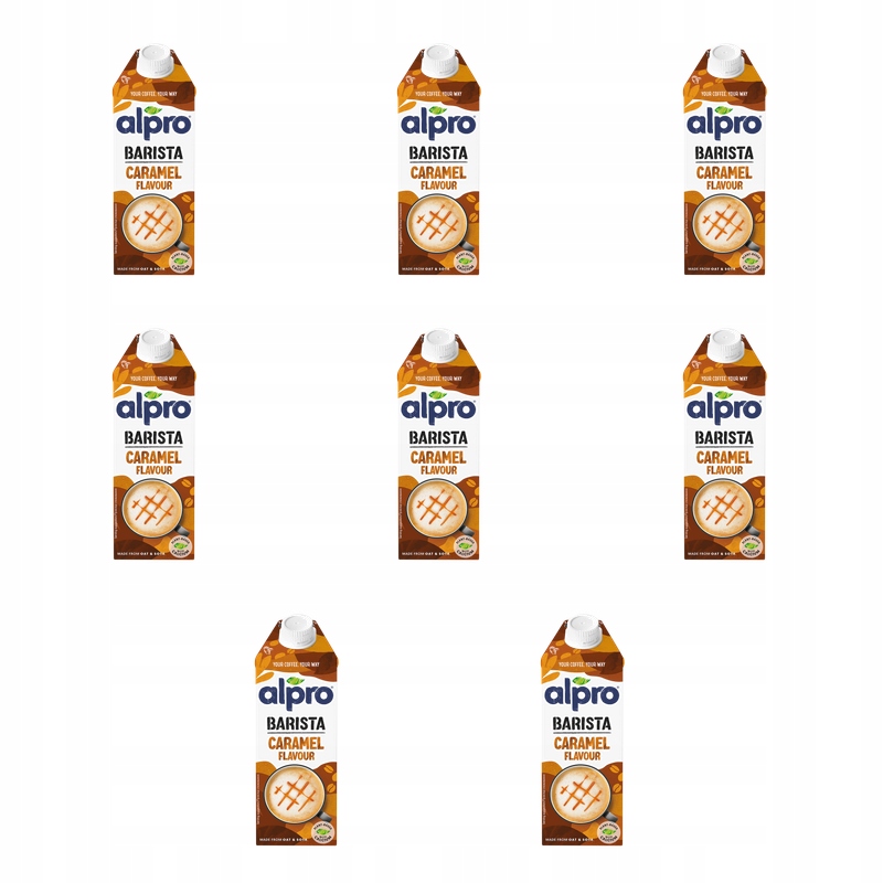 Alpro owsiano-sojowe 750 ml Barista Karmel X8