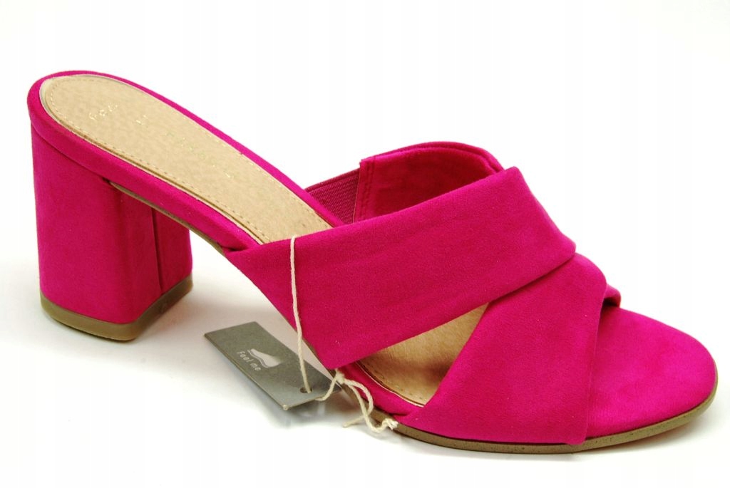 MARCO TOZZI 27202 KLAPKI eleganckie FUKSJA r. 37