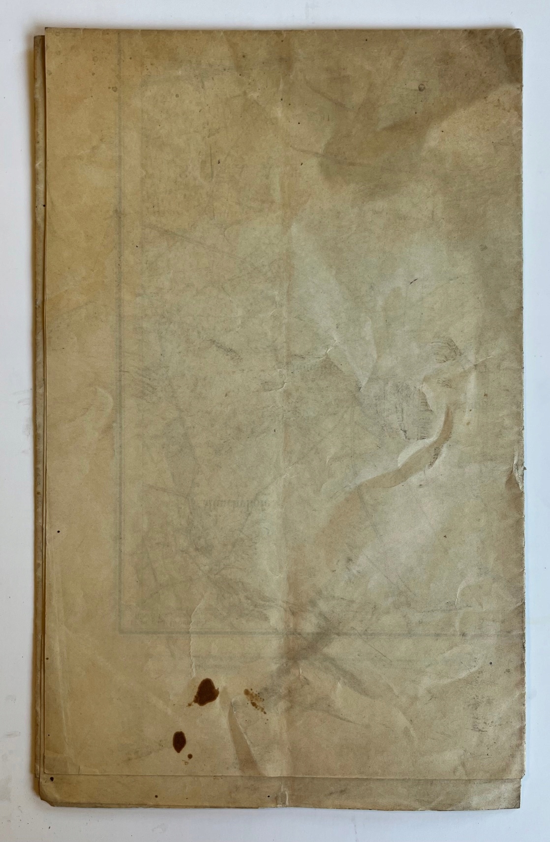 Mapa okolic Rudersdorf z 1910 roku (niedaleko Berlina)