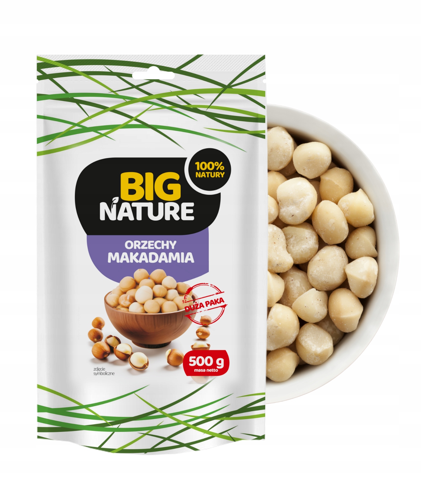 Ořechy Macadamia 500 g Velké Balení
