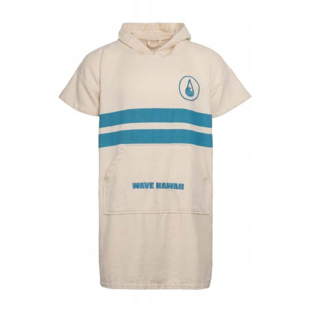 Pončo Wave Hawaii NatureLite Pruhy Béžové L/XL