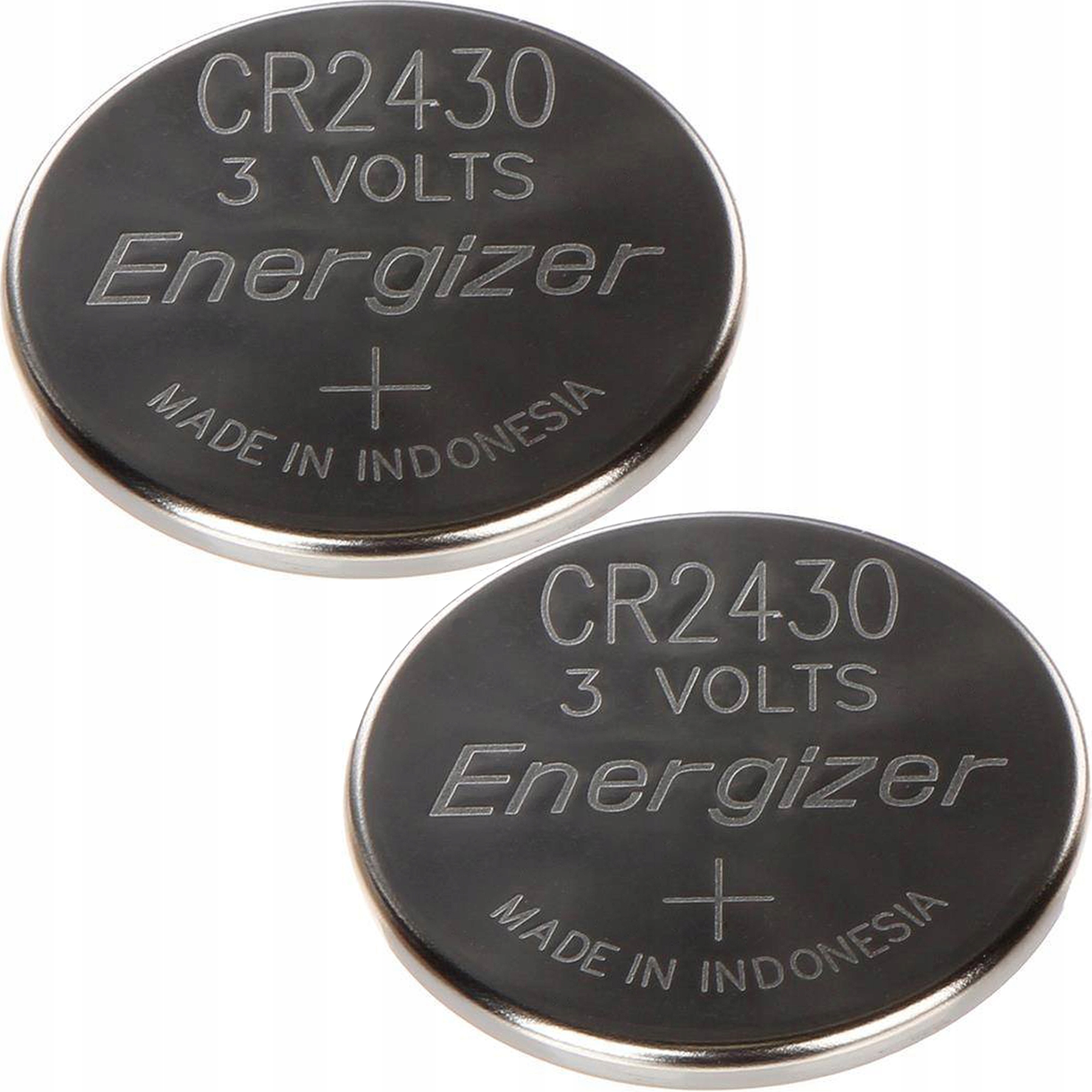 

2 x Energizer mini bateria płaska litowa CR2430 3V