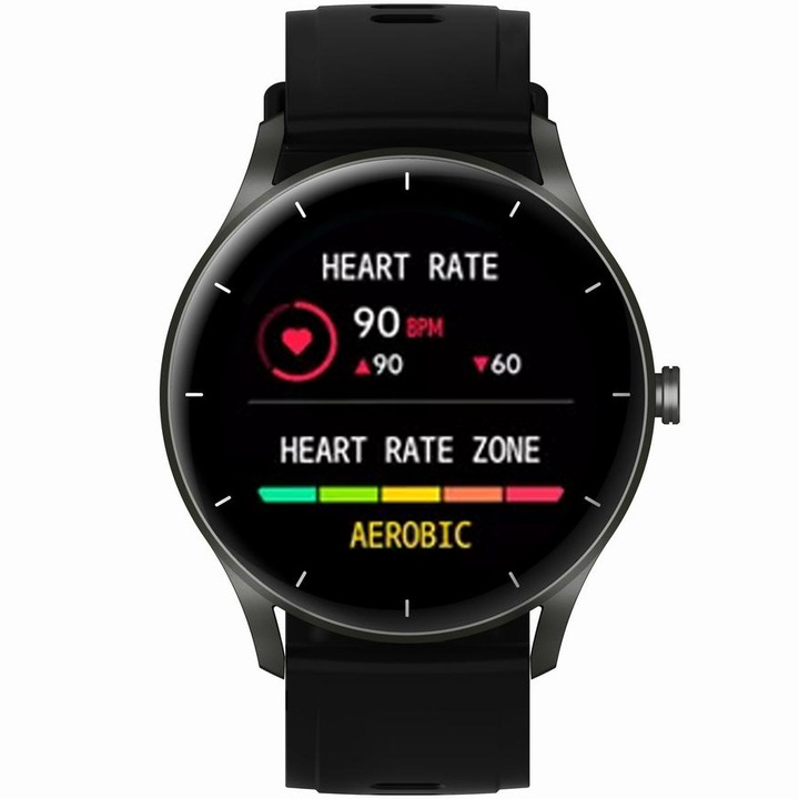 SMARTWATCH Zegarek DAMSKI ZDJĘCIA FUNKCJA ROZMÓW SMS FB RELAKS Kompatybilność systemowa Android iOS
