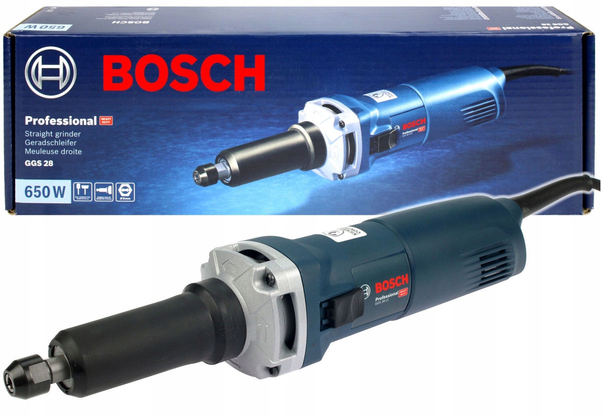 

Szlifierka Prosta 650W Ggs 28 LC Bosch