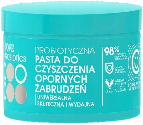 

Pasta do Czyszczenia Uniwersalna Probiotyczna Yope