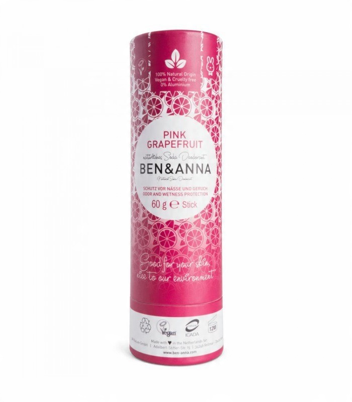 

Ben Anna Natural Soda dezodorant Pink Grapefruit