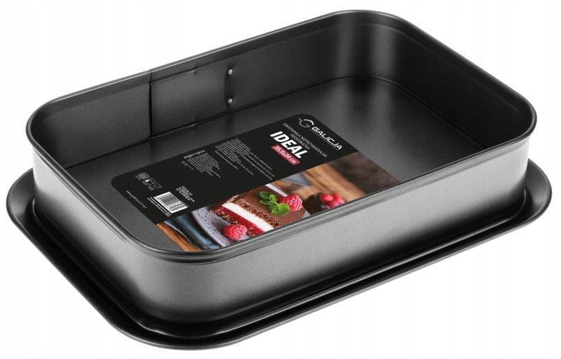 TORTOWNICA BLACHA FORMA DO PIECZENIA CIAST 35x24cm