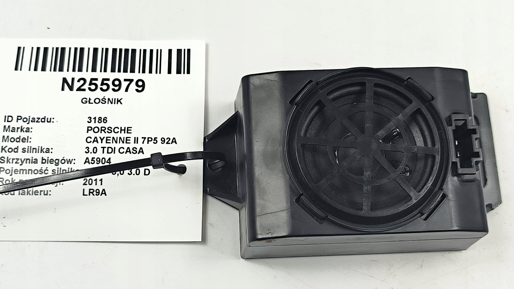 speaker BUZZER CZUJNIKOW PDC 7PP035709A PORSCHE CAYENNE II 7P5 92A