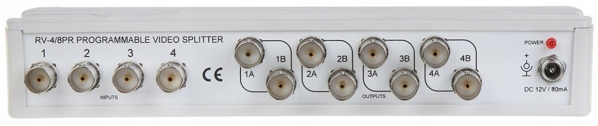 ROZGAŁĘŹNIK WIDEO RV-4/8PR Marka Delta